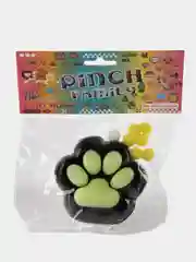Желтый сквиш лапка Кошачья/лапа котика, игрушка антистресс,развивающая игрушка
