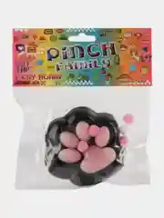 Розовый сквиш лапка Кошачья/лапа котика, игрушка антистресс,развивающая игрушка