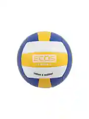 Мяч волейбольный Ecos Motion VB103 (№5, 3-цвет., машин.сшивка, ПВХ)
