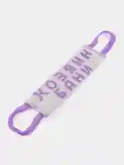 Аметистовый мочалка для тела, для душа, для бани, массажная 11*35 см,
