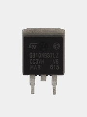 Транзистор STGB10NB37LZT4 (IGBT 440V 20A) D2PAK ST Microelectronics