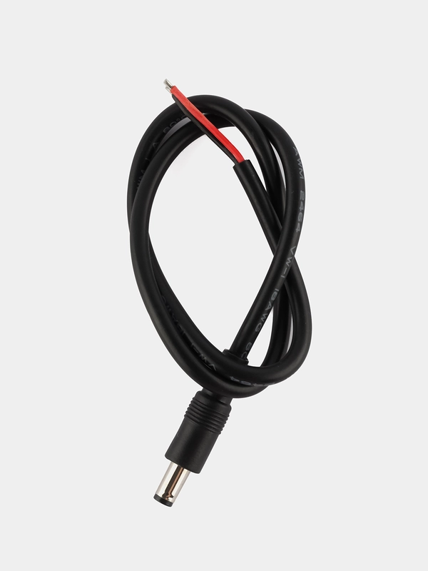 Шнур DC (штекер 5.5*2.1 18AWG) (0.5 метра)