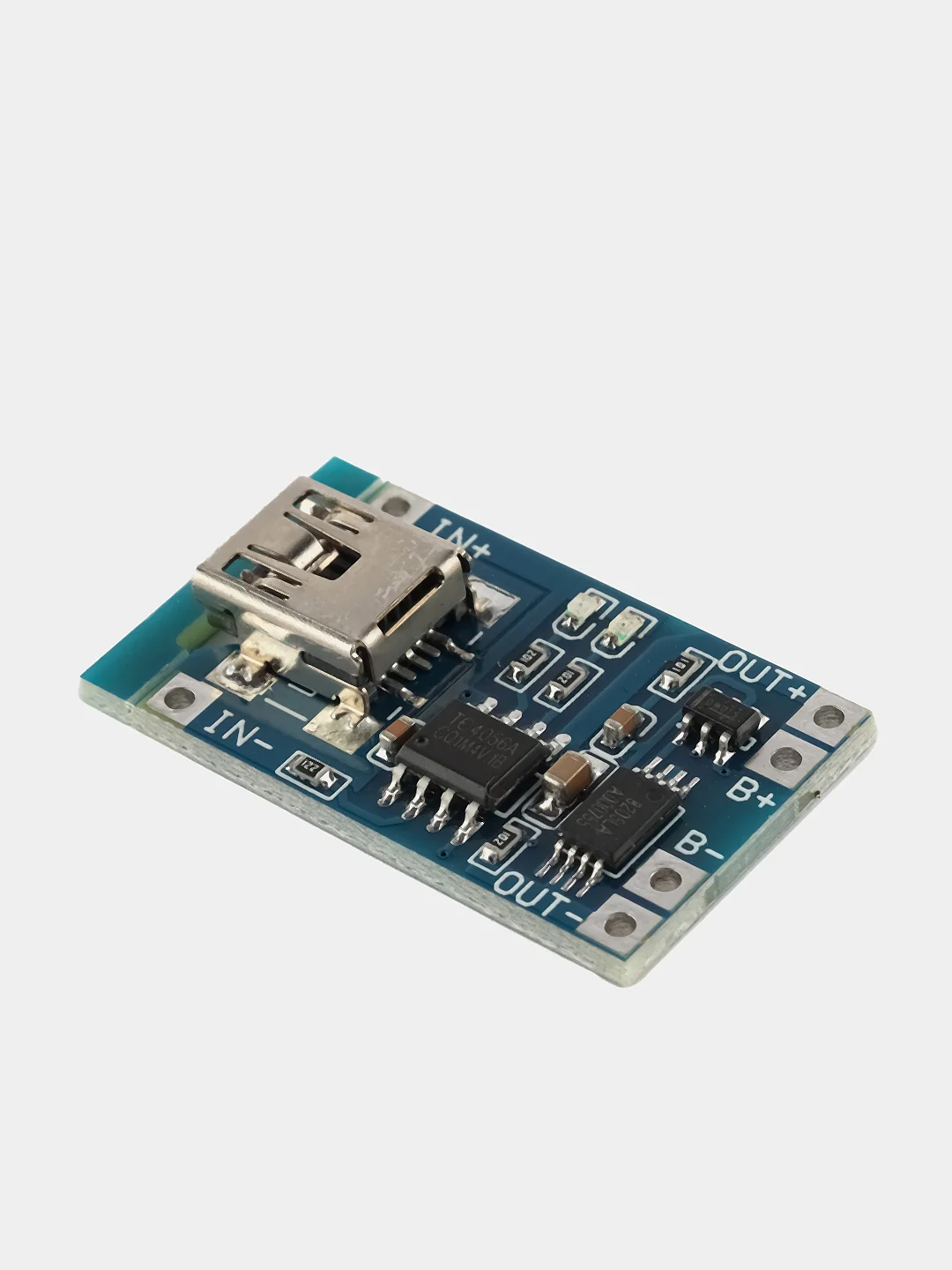 Модуль ЗУ для литиевых АКБ TP4056 с защитой MiniUSB