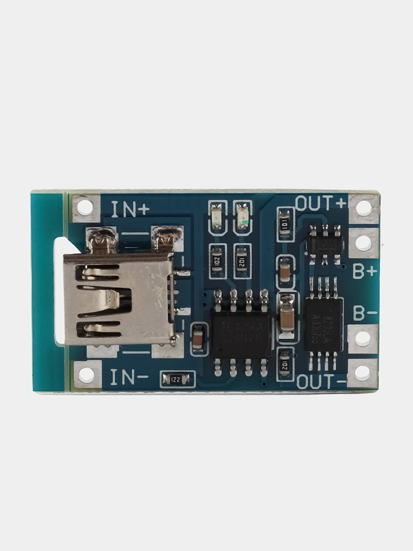 Модуль ЗУ для литиевых АКБ TP4056 с защитой MiniUSB