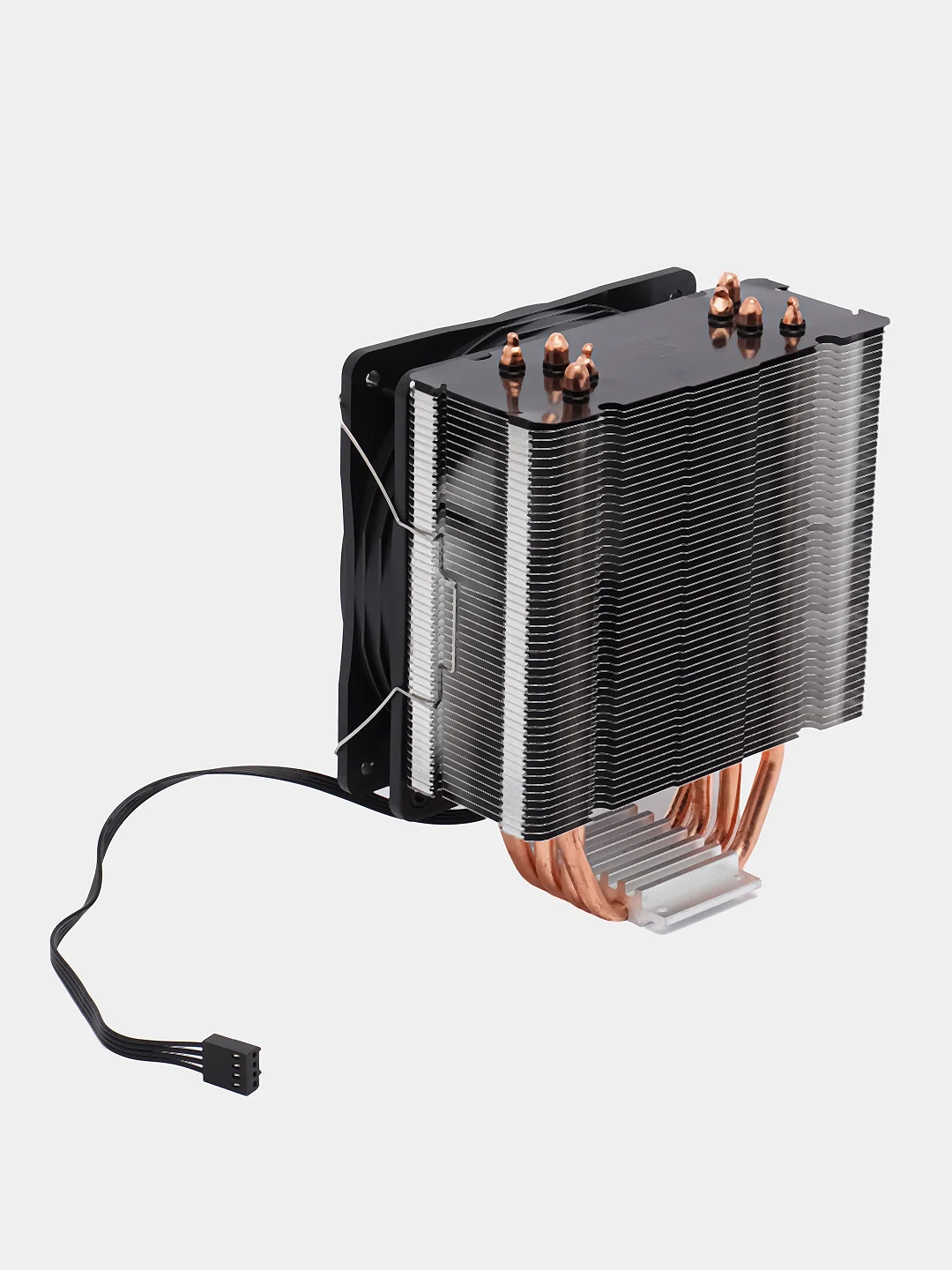 Кулер для процессора с вентилятором 120 мм и подсветкой HiFrost P400, 4 Тепловые трубки 175W