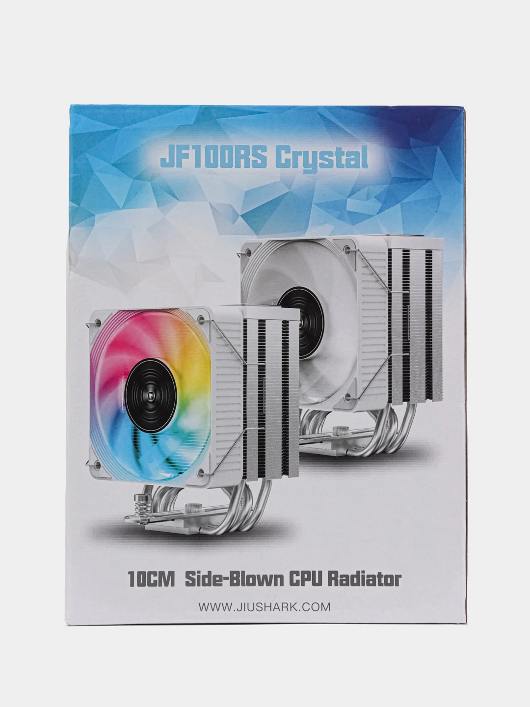 Башенный кулер для процессора 220Вт, JIUSHARK JF100RS, универсальный, A-RGB подсветка