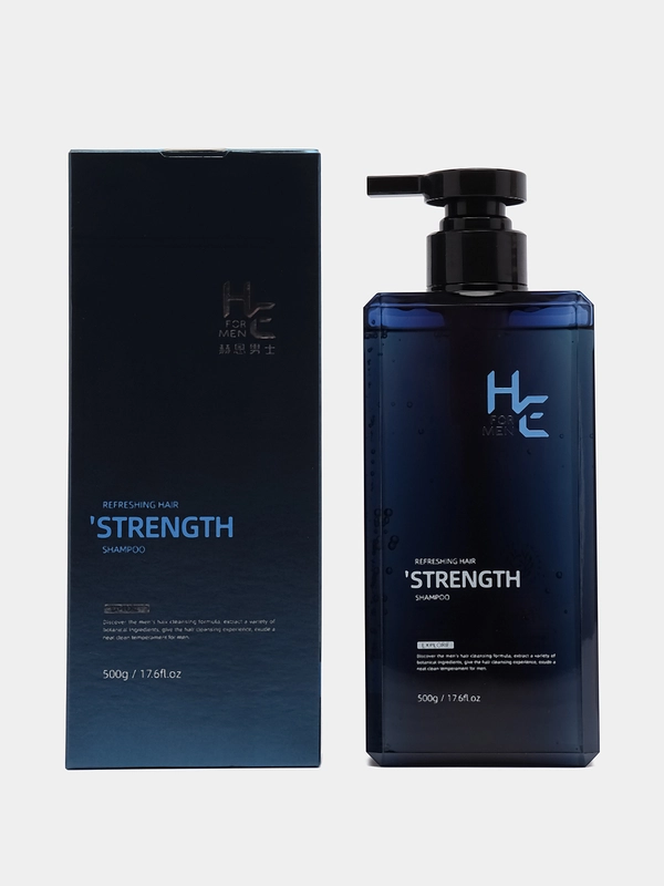 ШАМПУНЬ мужской для укрепления волос НЕ STRENGTH refreshing