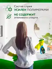 Средство для мытья стекол, окон и зеркал, 2 шт
