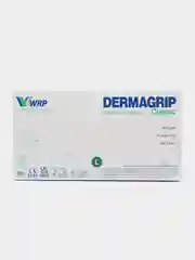 Перчатки медицинские одноразовые Dermagrip Classic, 630064, латексные смотровые 100 штук L