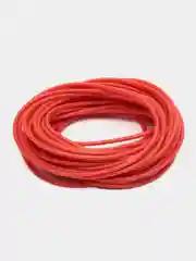 Кабель 26AWG луженая медь 1*0.1мм красный (термостойкий силикон 30 жил) (отрезок 5 метров)