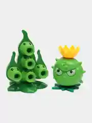 Бежевый настольная игра фигуры Plants vs Zombies Apocalypse, растения против зомби, пушка стреляет