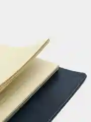 Тетрадь на кольцах со сменным блоком для учебы А5, 120 л., клетка, синяя, 402005