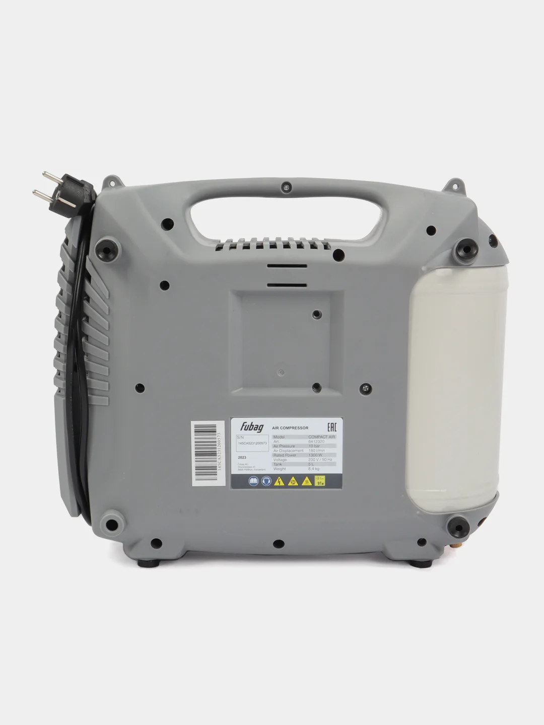 Компрессор FUBAG Compact Air безмасляный + 5 предметов 180 л/мин, ресивер 5л, 10бар, 220В