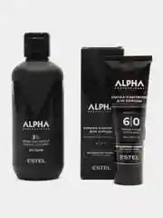 Приглушённый хаки набор для окрашивания бороды ALPHA PRO  40+200 мл Estel professional