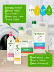 Гель для стирки SYNERGETIC BLACK PROTECT, 1,5 л, 25 стирок