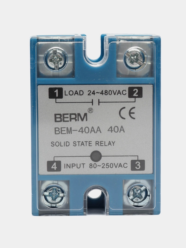 Твердотельное реле SSR-1, 440V, 40A (Z)A4, 90-280VAC