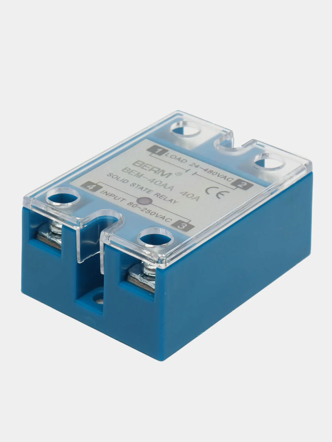 Твердотельное реле SSR-1, 440V, 40A (Z)A4, 90-280VAC