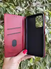 Красный чехол книжка elitcase для Oppo A96 4G / Оппо А96 4G