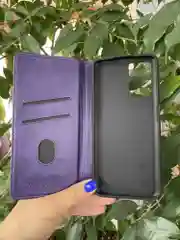 Фиолетовый чехол книжка elitcase для Oppo A96 4G / Оппо А96 4G