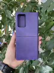 Фиолетовый чехол книжка elitcase для Oppo A96 4G / Оппо А96 4G