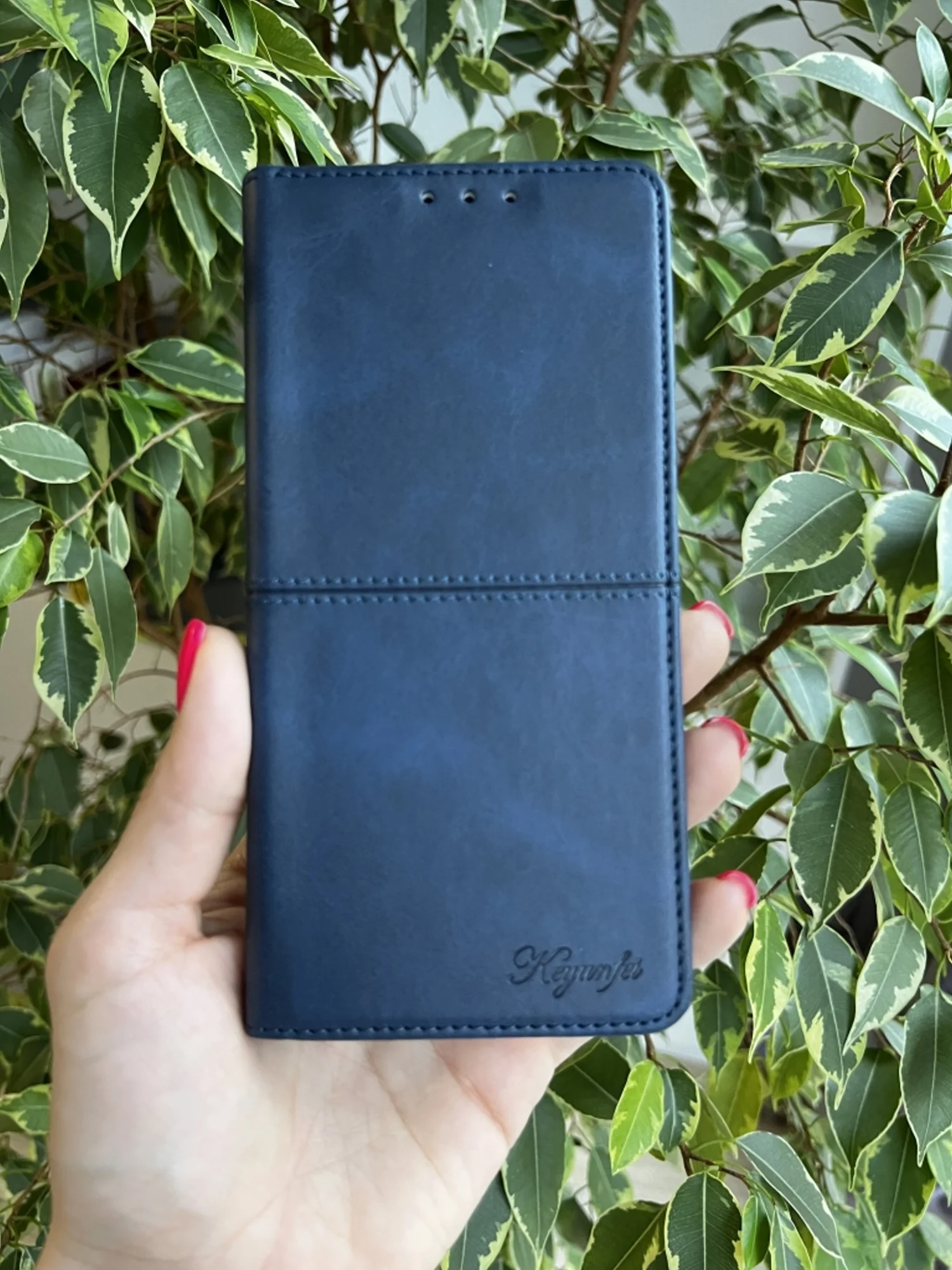 Синий чехол книжка elitcase для Oppo A96 4G / Оппо А96 4G