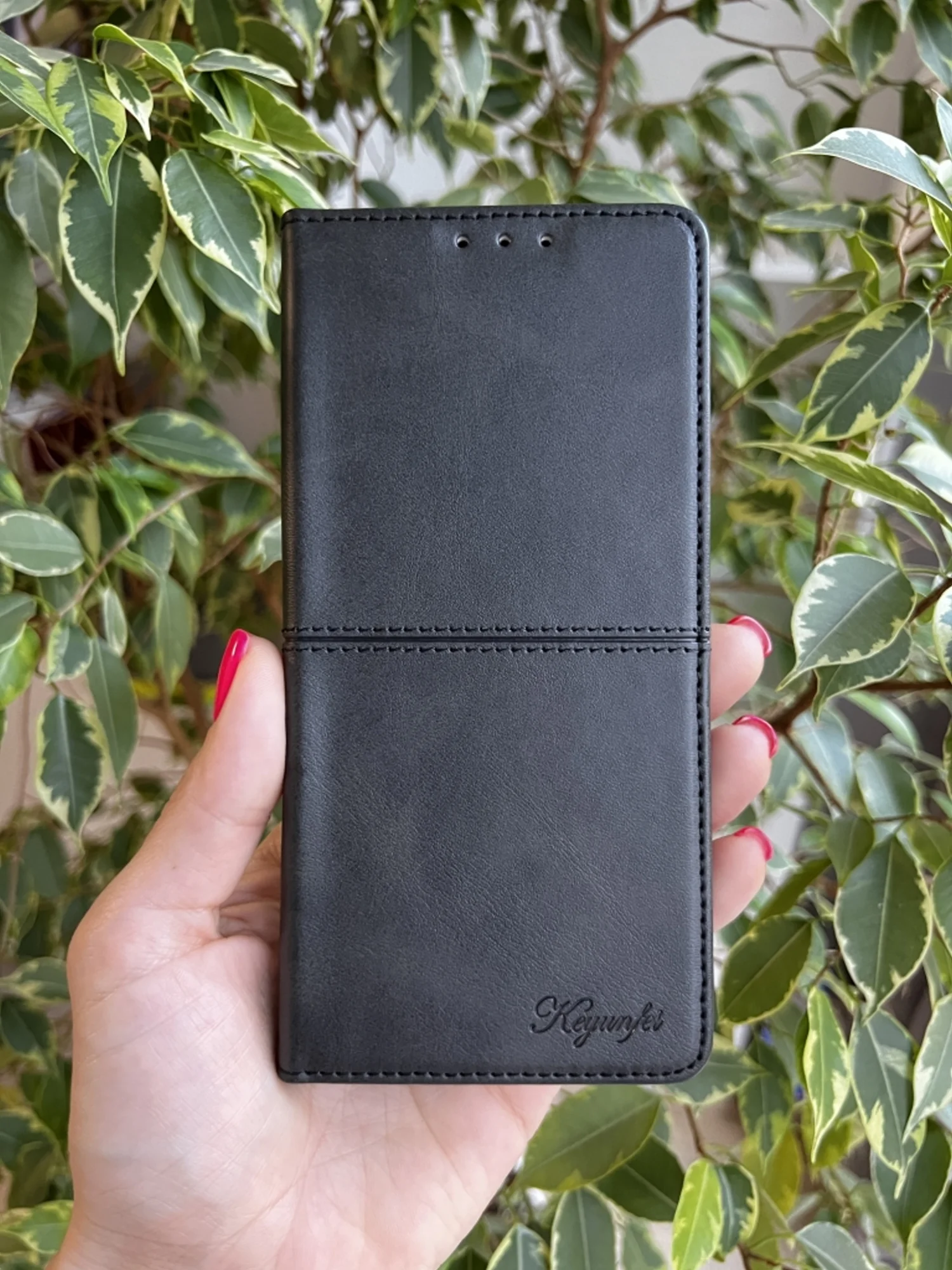Черный чехол книжка elitcase для Oppo A96 4G / Оппо А96 4G