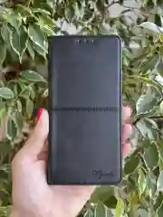 Черный чехол книжка elitcase для Oppo A96 4G / Оппо А96 4G