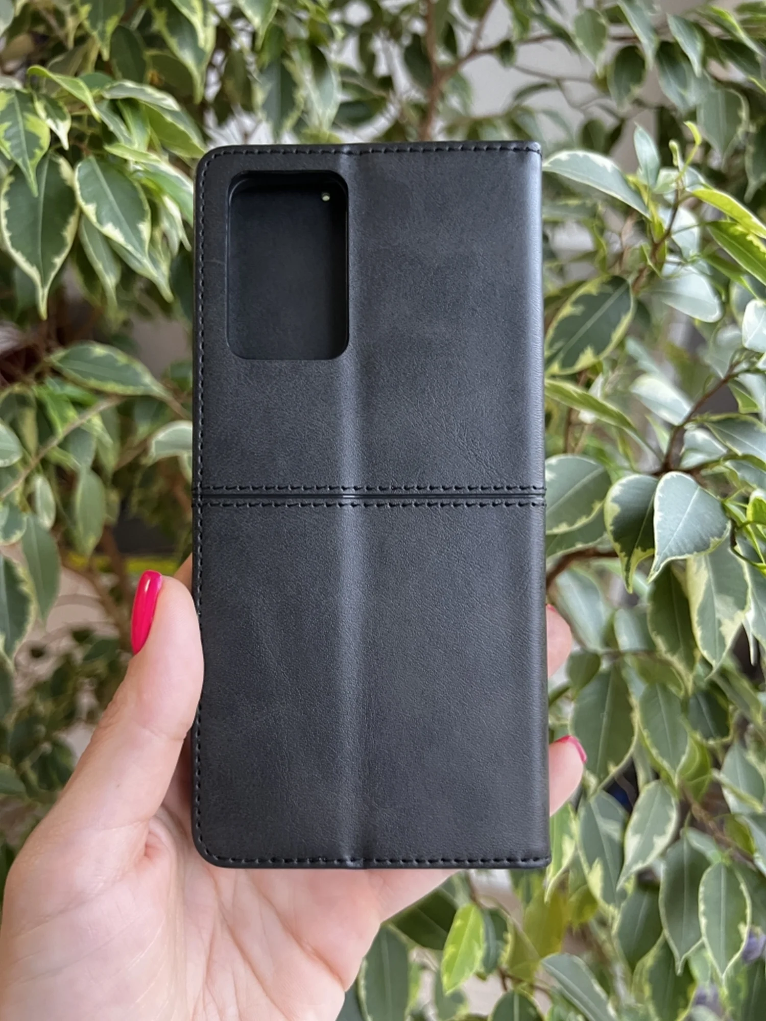 Черный чехол книжка elitcase для Oppo A96 4G / Оппо А96 4G