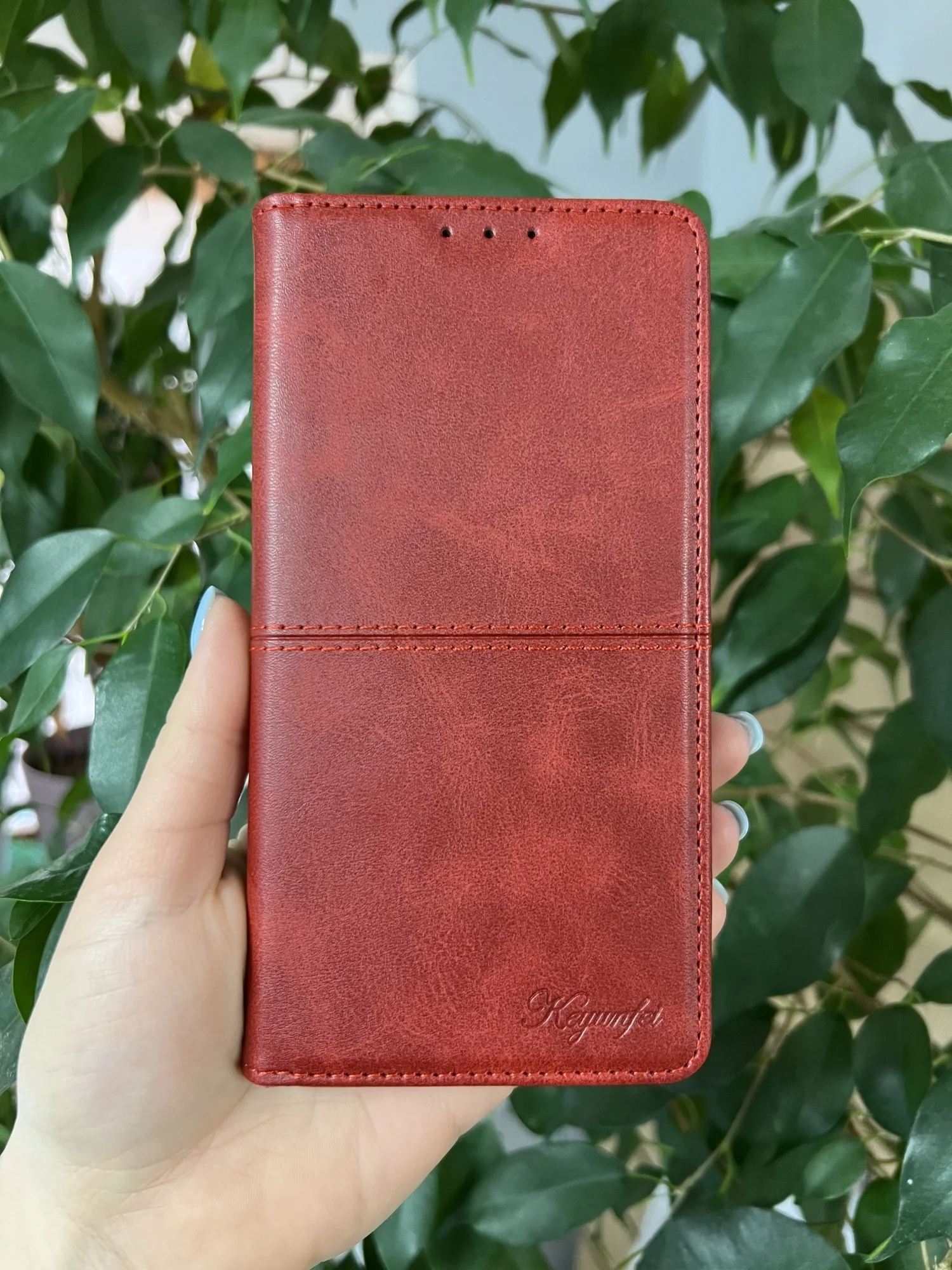 Красный чехол книжка elitcase для Oppo A78 4G / Оппо А78 4G