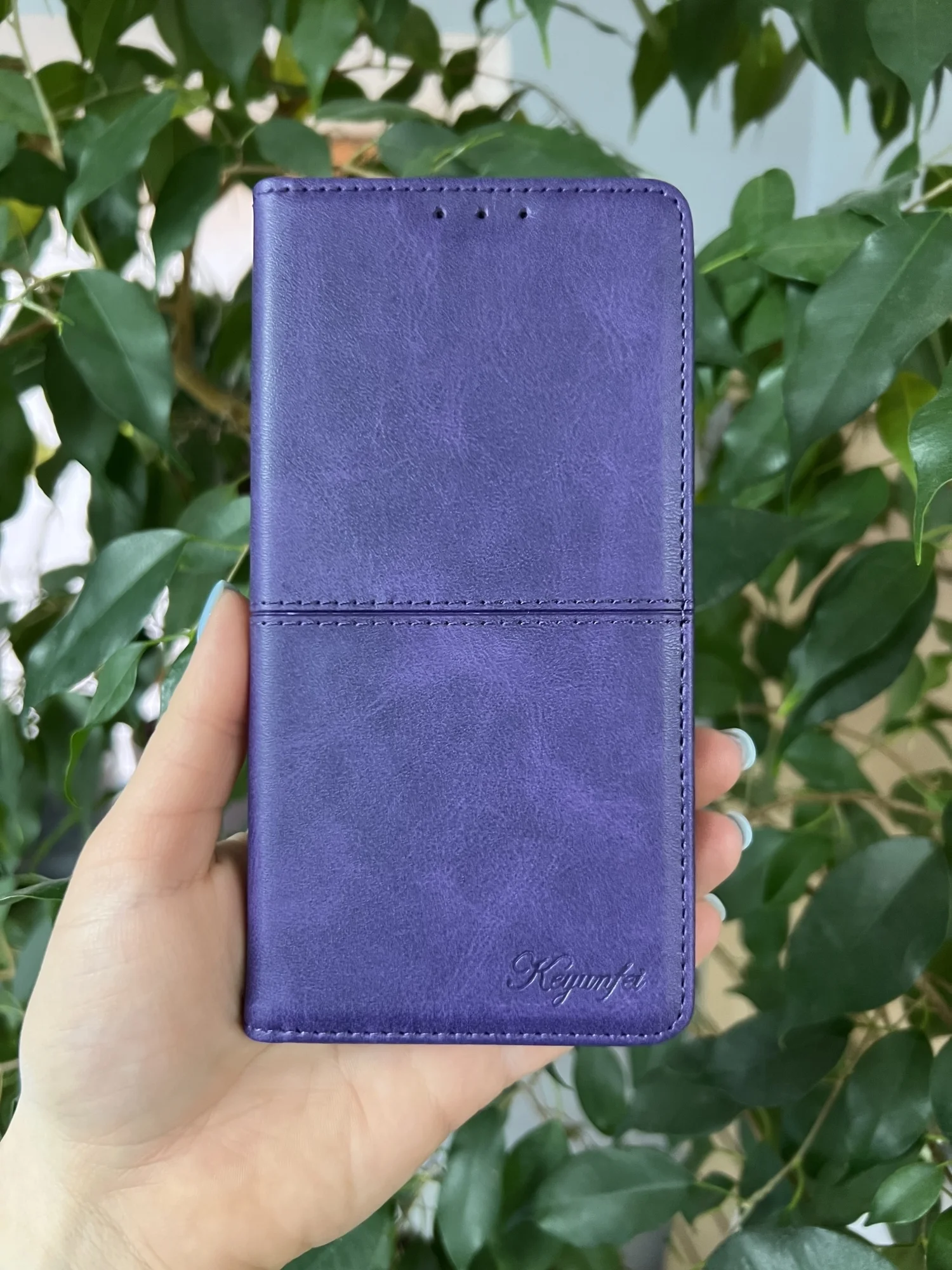Фиолетовый чехол книжка elitcase для Oppo A78 4G / Оппо А78 4G