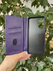 Фиолетовый чехол книжка elitcase для Oppo A78 4G / Оппо А78 4G