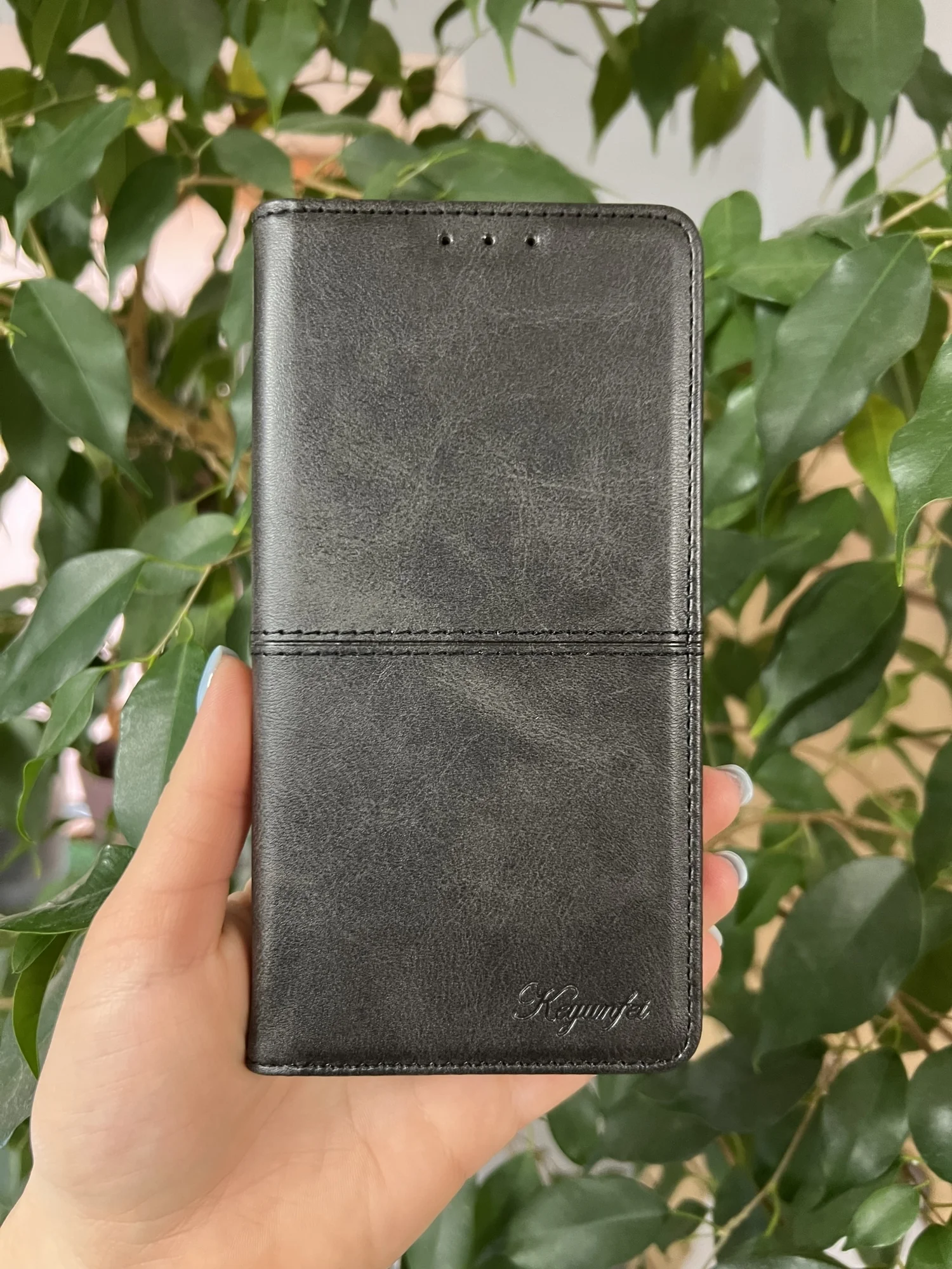 Черный чехол книжка elitcase для Oppo A78 4G / Оппо А78 4G