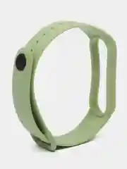 Мятный ремешок силиконовый для фитнес браслета Xiaomi Mi Band 5 Mi Band 6 (Ми Банд 5 Ми Банд 6)
