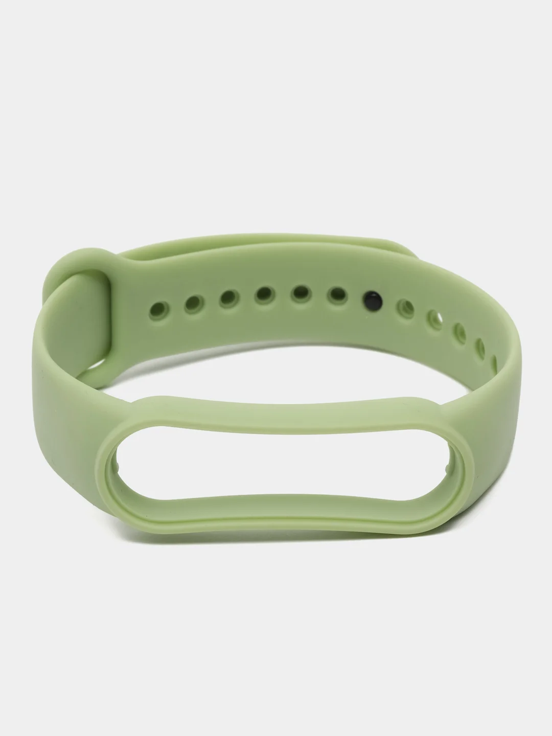Мятный ремешок силиконовый для фитнес браслета Xiaomi Mi Band 5 Mi Band 6 (Ми Банд 5 Ми Банд 6)