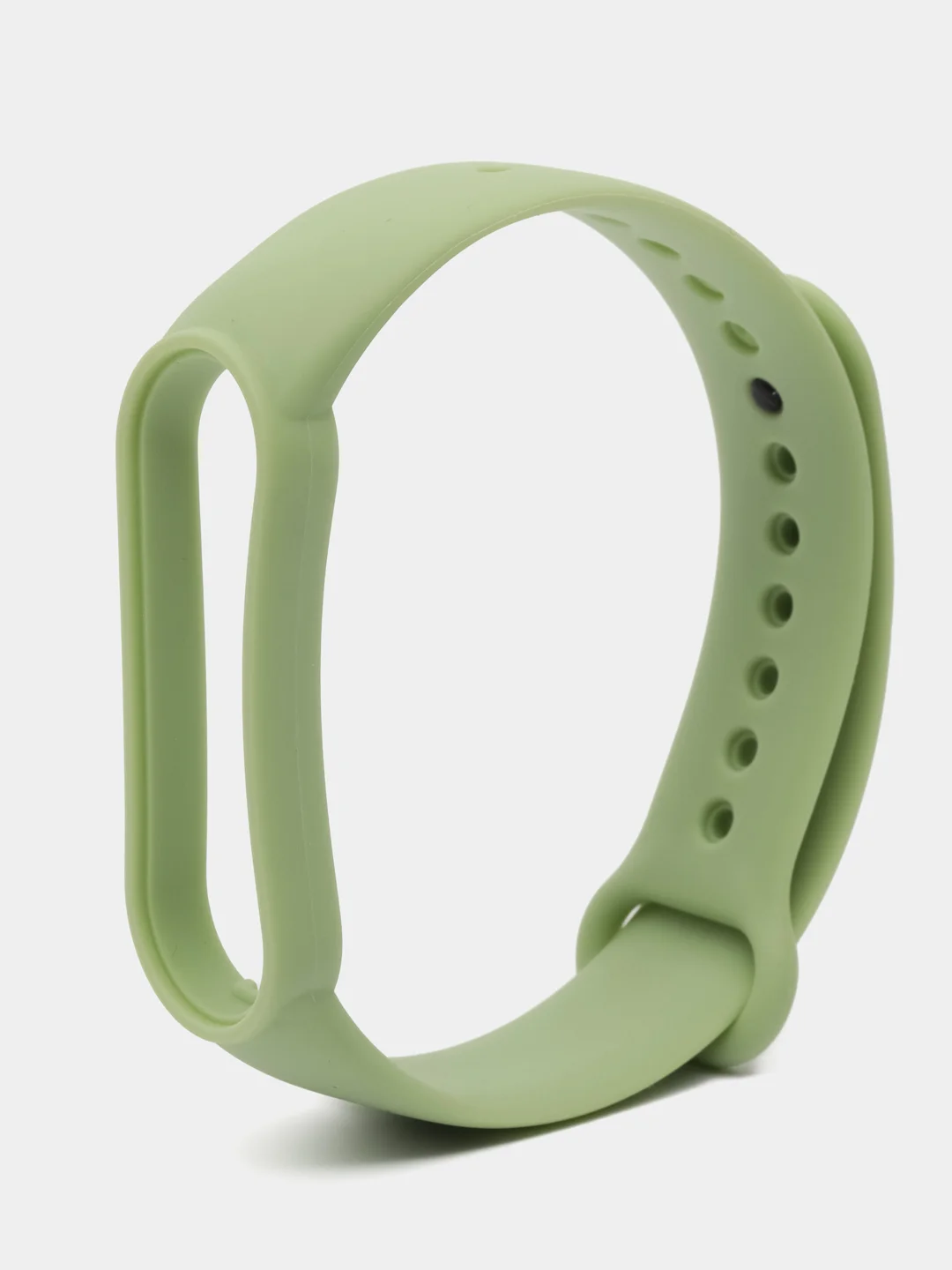 Мятный ремешок силиконовый для фитнес браслета Xiaomi Mi Band 5 Mi Band 6 (Ми Банд 5 Ми Банд 6)