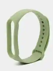 Мятный ремешок силиконовый для фитнес браслета Xiaomi Mi Band 5 Mi Band 6 (Ми Банд 5 Ми Банд 6)