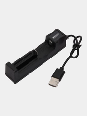 Зарядное устройство для 1x18650/26650/14500/16340 питание USB 5В 0.5А