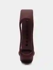 Тёмно-бордовый ремешок силиконовый для фитнес браслета Xiaomi Mi Band 3, Mi Band 4 (Ми Банд 3, Ми Банд 4)