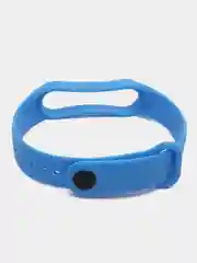 Лазурный ремешок силиконовый для фитнес браслета Xiaomi Mi Band 5 Mi Band 6 (Ми Банд 5 Ми Банд 6)