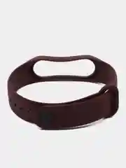 Тёмно-бордовый ремешок силиконовый для фитнес браслета Xiaomi Mi Band 3, Mi Band 4 (Ми Банд 3, Ми Банд 4)
