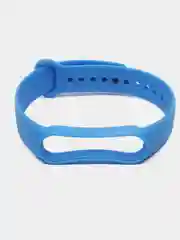 Лазурный ремешок силиконовый для фитнес браслета Xiaomi Mi Band 5 Mi Band 6 (Ми Банд 5 Ми Банд 6)