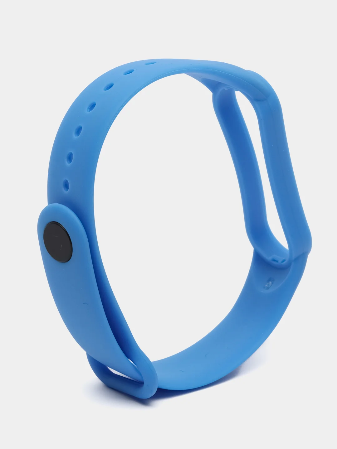 Лазурный ремешок силиконовый для фитнес браслета Xiaomi Mi Band 5 Mi Band 6 (Ми Банд 5 Ми Банд 6)