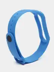 Лазурный ремешок силиконовый для фитнес браслета Xiaomi Mi Band 5 Mi Band 6 (Ми Банд 5 Ми Банд 6)