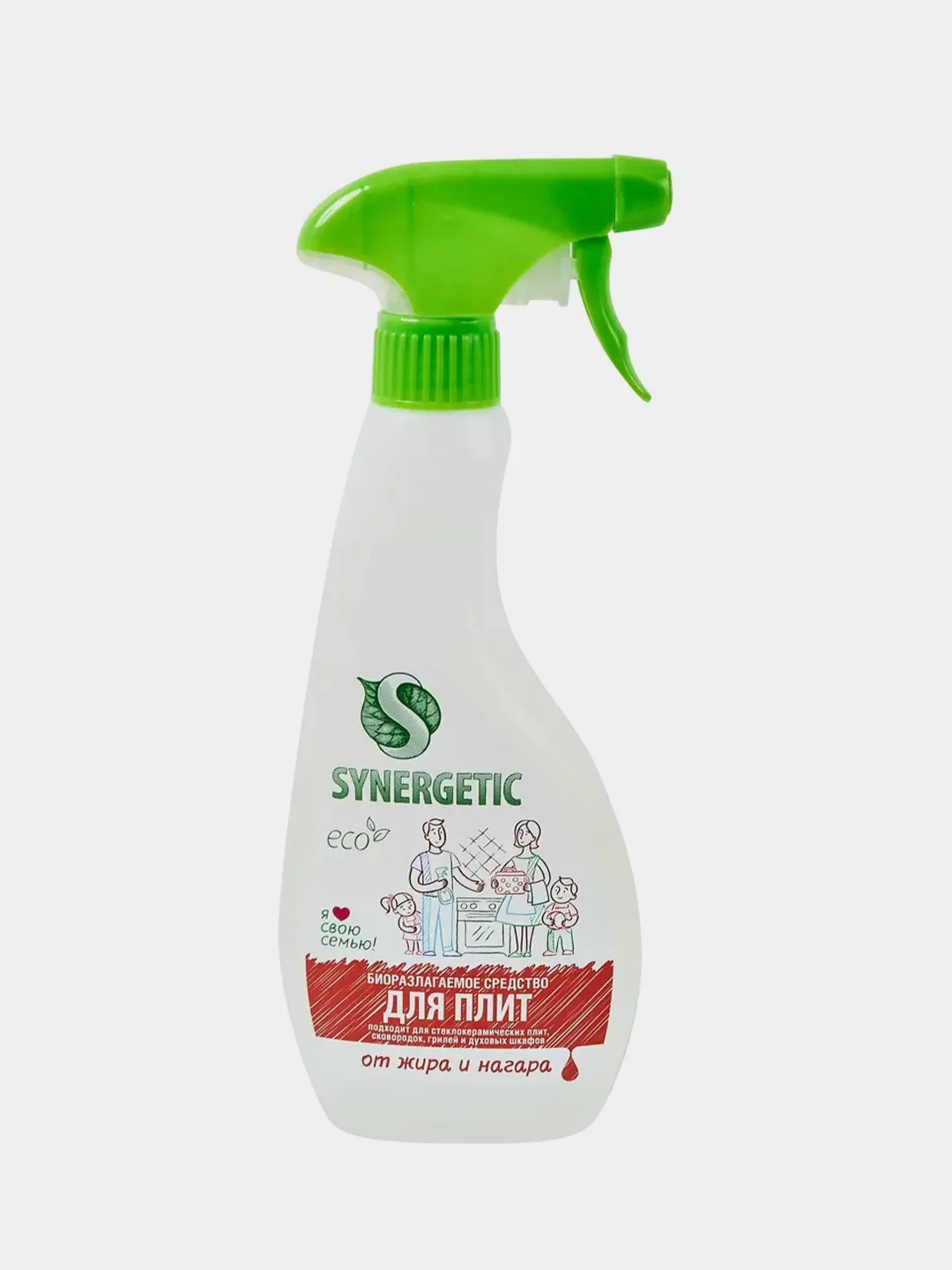 Средство для удаления жира и нагара SYNERGETIC, 2 штуки по 0,5 л