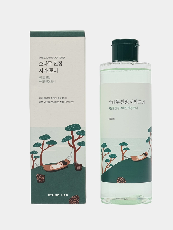 Тоник с экстрактом сосны для проблемной кожи Round Lab Pine Calming Cica Toner, 250 мл