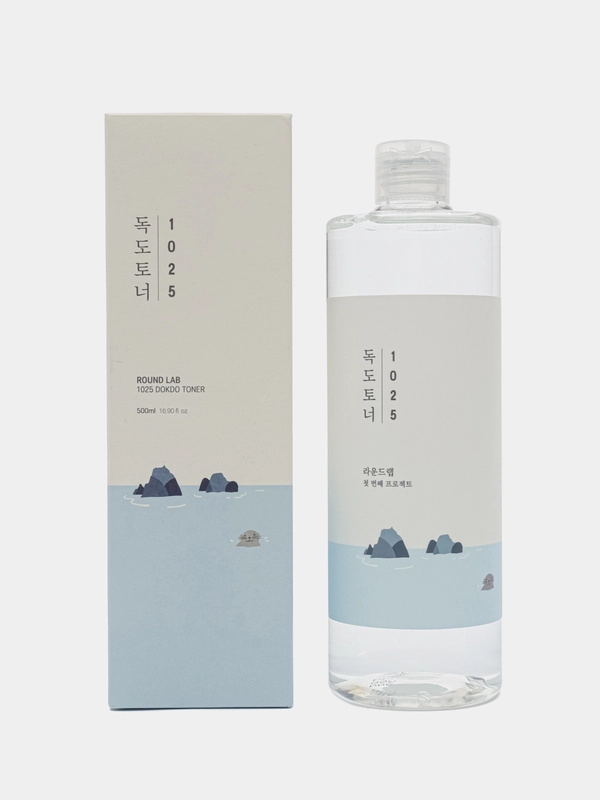Отшелушивающий тонер с морской водой Round Lab 1025 Dokdo Toner