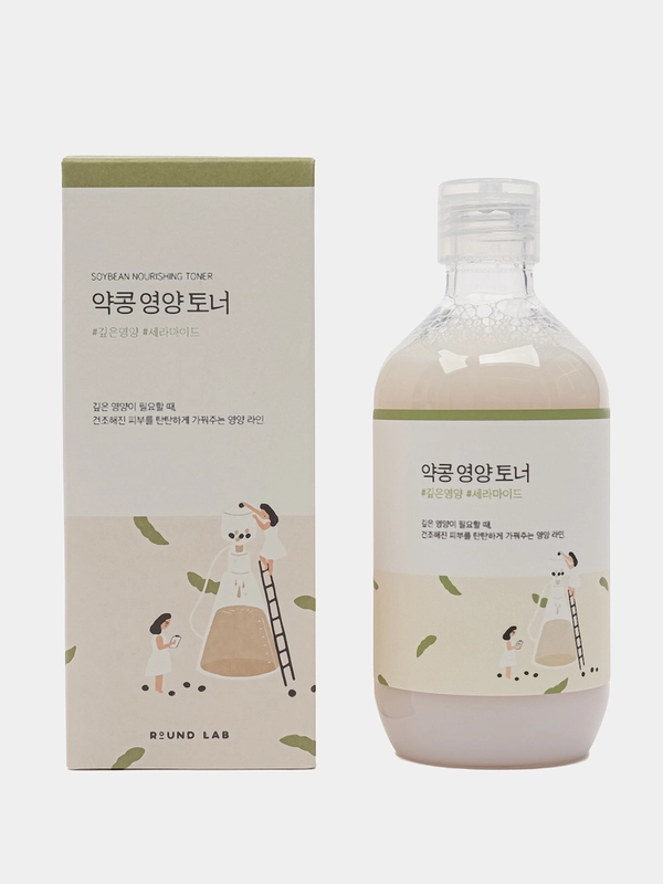 Питательный тонер с соей Round Lab Soybean Nourishing Toner, 300 мл