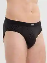Угольный трусы-слипы мужские с узором