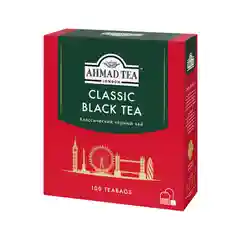 Чай черный Ahmad Tea Классический, 100 пакетиков х 2 г