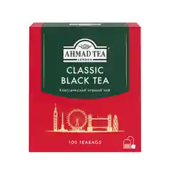 Чай черный Ahmad Tea Классический, 100 пакетиков х 2 г